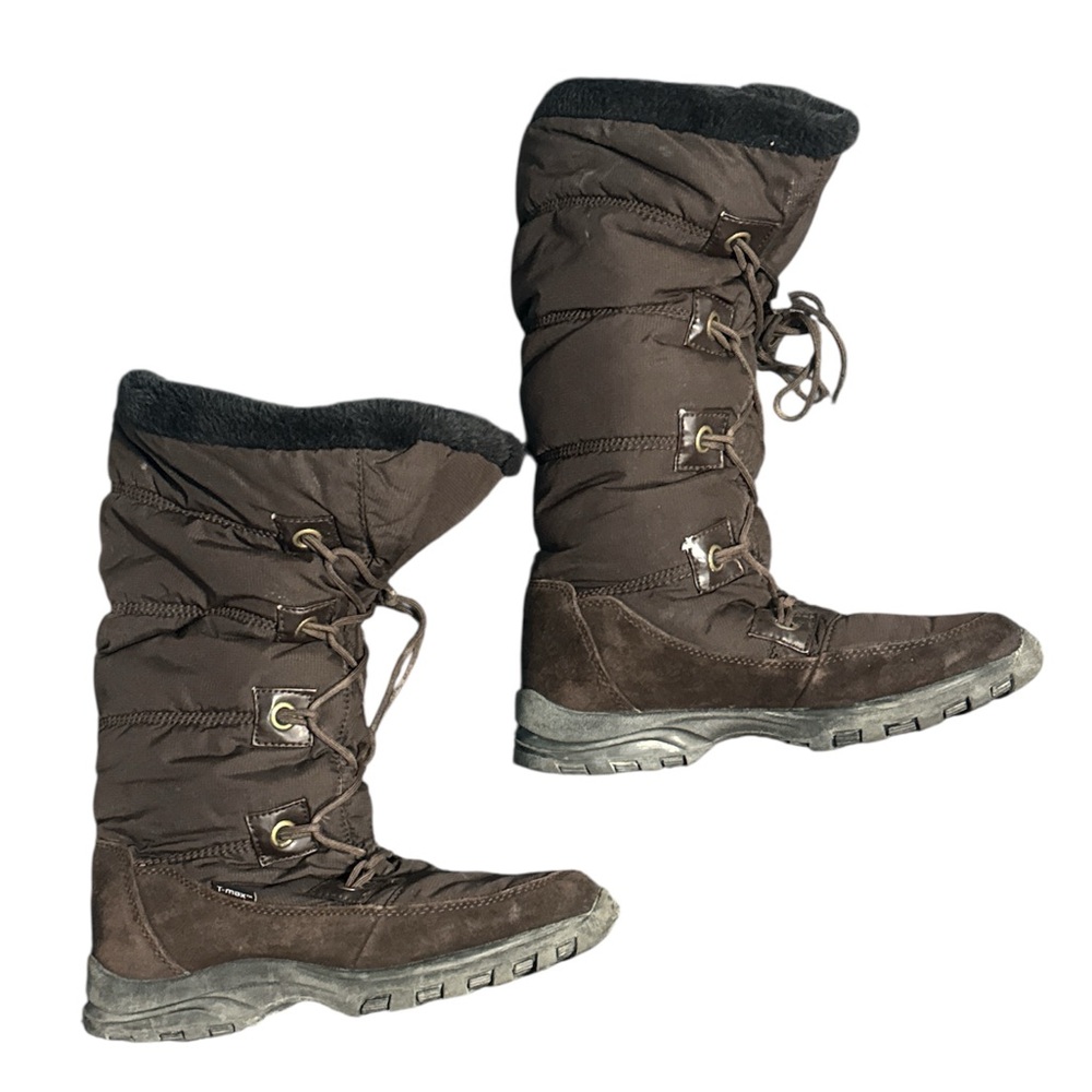 DENVER HAYES Women’s T Max Thermal Insulated Winter Boots Waterproof Size 8.5